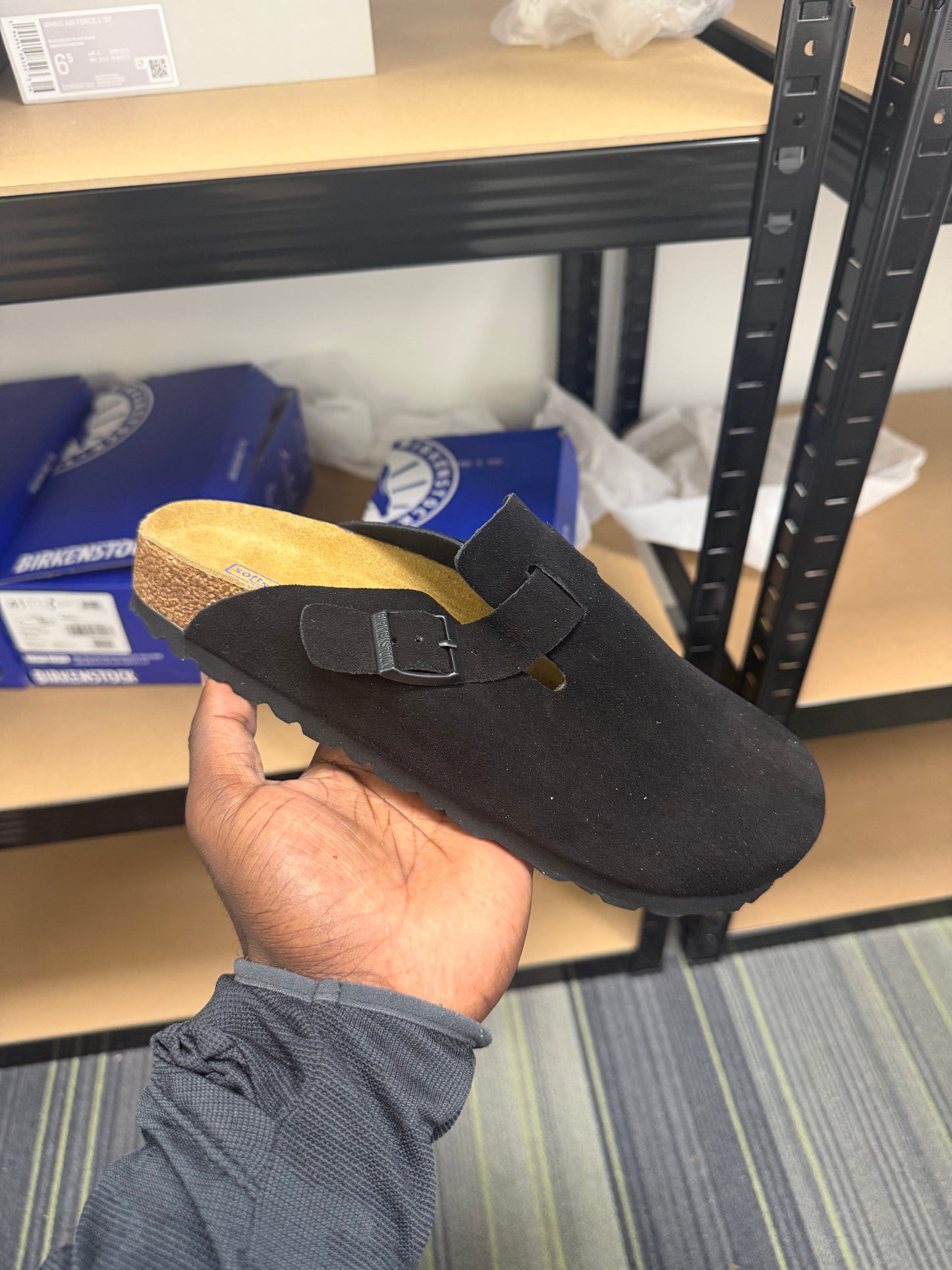 BIRK CLOG BLACK