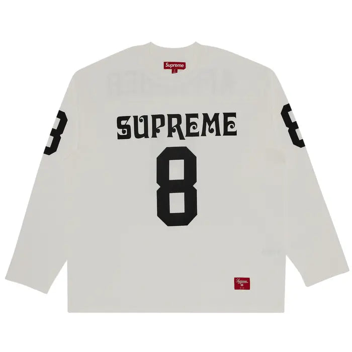 longsleeve white/black