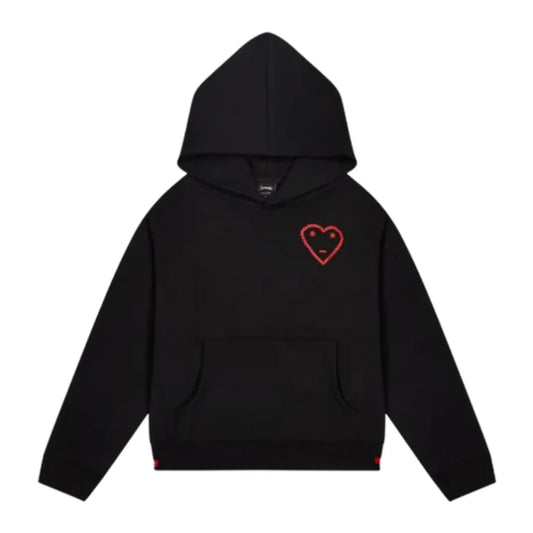 CARS HOODIE BLACK RED